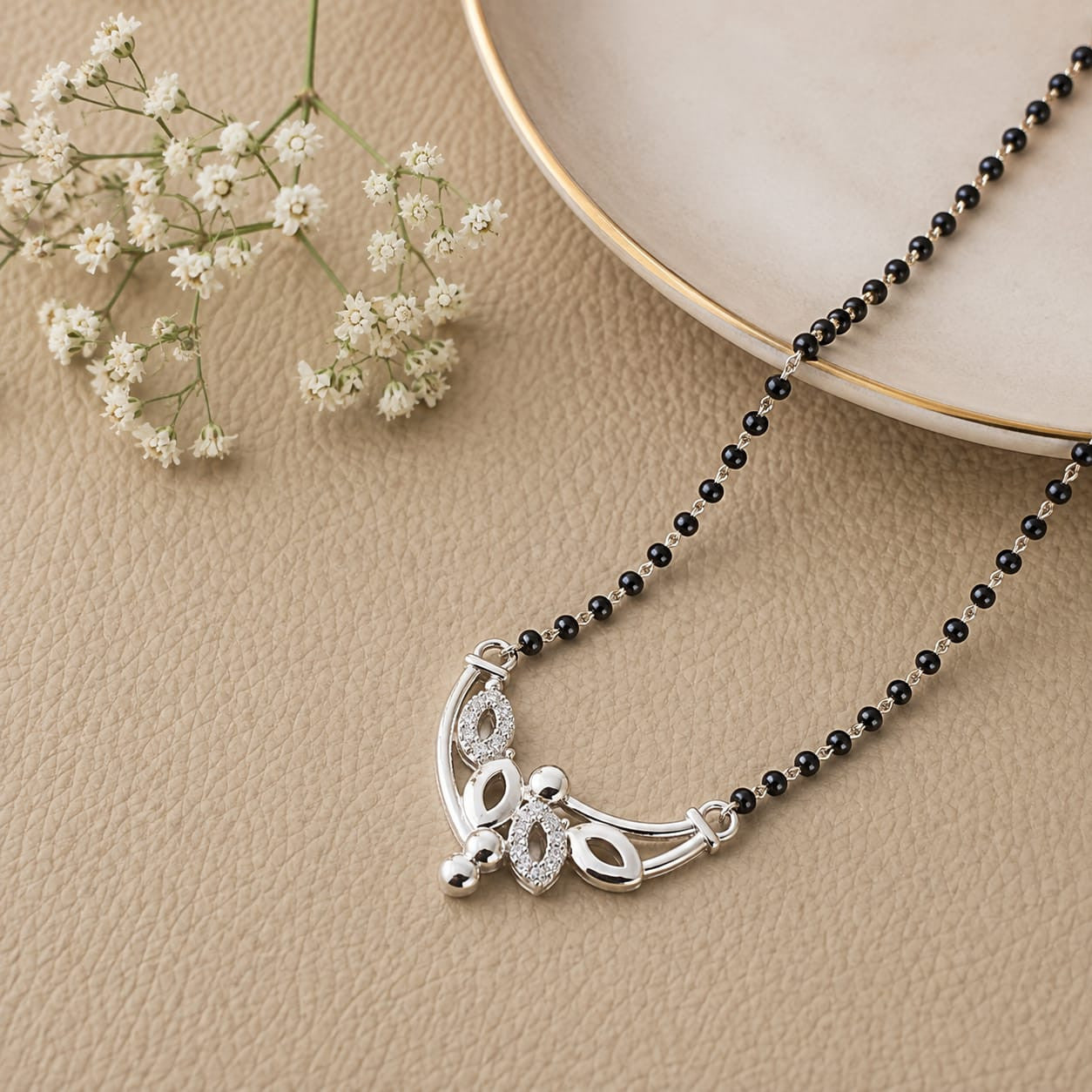 SILVER MANGALSUTRA