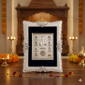 Asht Ganpati Silver frame (best silver gift article)