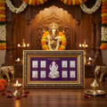 Asht lakshmi Silver frame (best silver gift article)