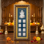 ganpati & lakhshmi Silver frame (best silver gift article)