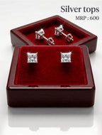 SILVER EAR TOPS FOR WOMEN