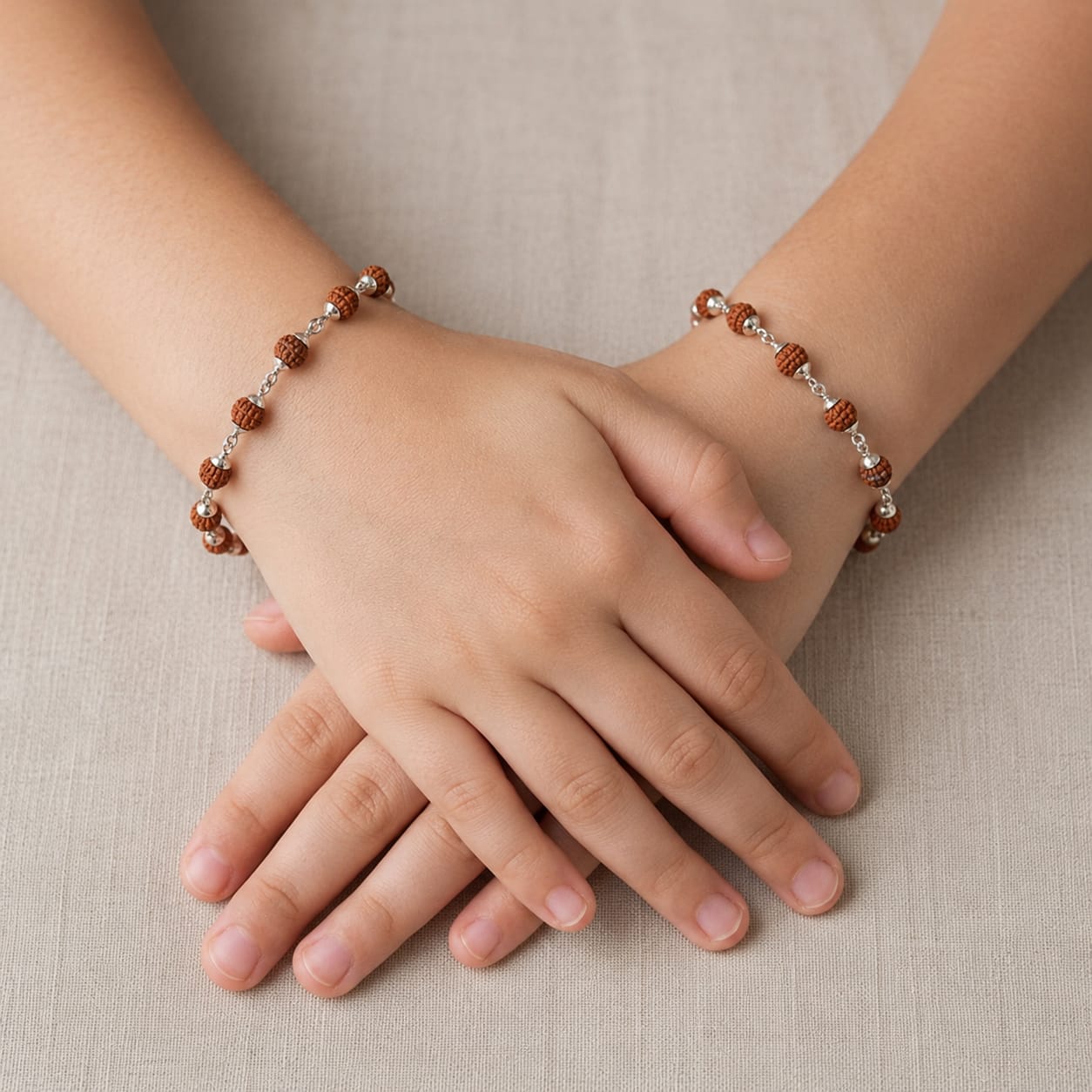 Premium Silver Nazariya for Newborns & Babies