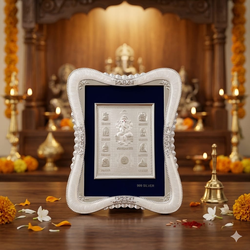 Silver frame (best silver gift article)