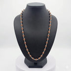 Silver rudraksha Mala