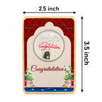 SILVER COIN OF MINI CONGRATS