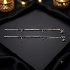 SILVER ANTIQUE CHHADA  / SILVER ANTIQUE PAYAL