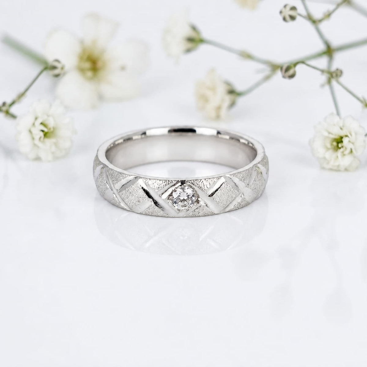 STERLING LADIES RING